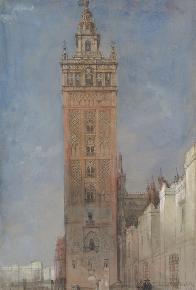 Giralda, Sewilla, 1833. autorstwa David Roberts