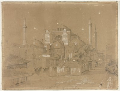 Widok Konstantynopola autorstwa David Roberts