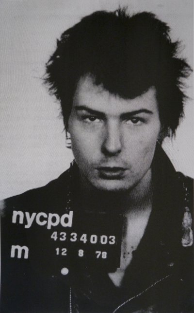Sid Vicious I (sitodruk na papierze) autorstwa David Studwell