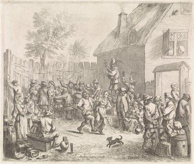 Jarmark rolniczy autorstwa David Teniers (II)