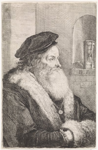 Stary człowiek z brodą autorstwa David Teniers (II)
