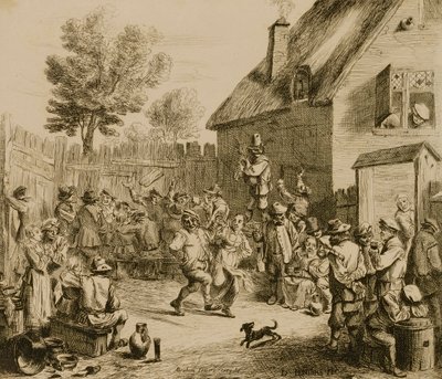 Festiwal Zaślubin autorstwa David Teniers