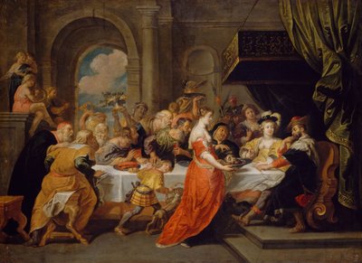 Święto Heroda, 1640-1690. autorstwa David Teniers II