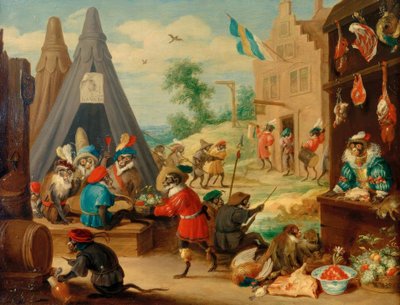 Obchody autorstwa David Teniers the Younger