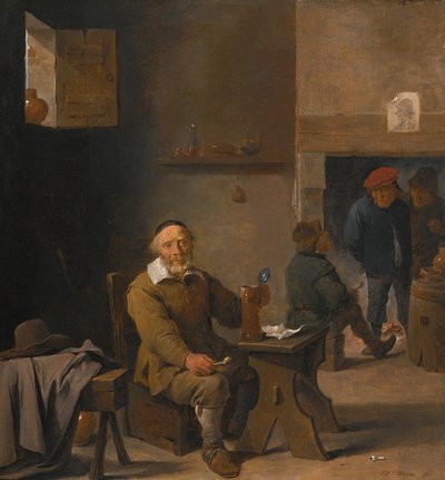 Chłopi w gospodzie autorstwa David Teniers the Younger