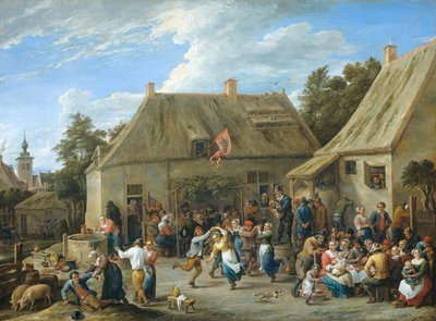 Chłop Kermis autorstwa David Teniers the Younger