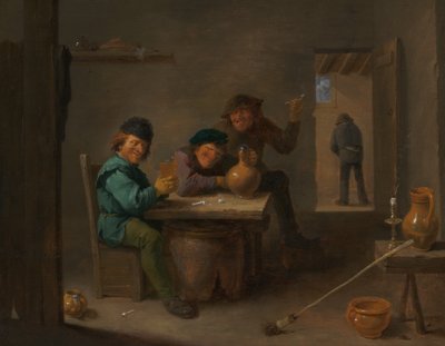 Chłopi w karczmie autorstwa David Teniers the Younger