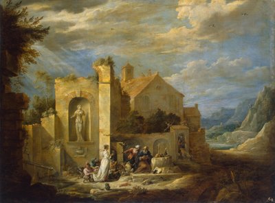 Kuszenie św. Antoniego autorstwa David Teniers the Younger