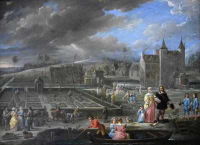 Cztery pory roku (wiosna) autorstwa David Teniers the Younger