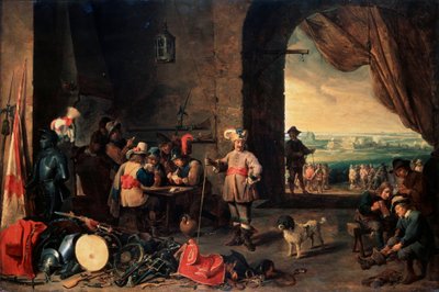 Wartownia, 1642 autorstwa David Teniers the Younger
