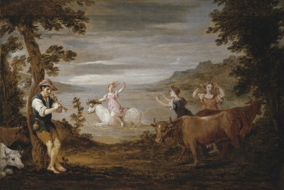 Gwałt na Europie autorstwa David Teniers the Younger