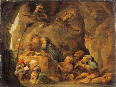 Kuszenie św. 1650. autorstwa David Teniers the Younger