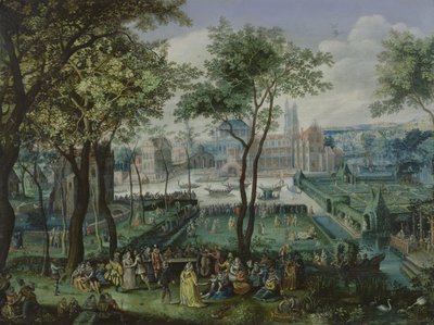 Wielki festyn autorstwa David Vinckboons