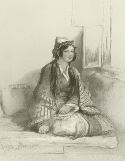 Czerkieska dama autorstwa David Wilkie