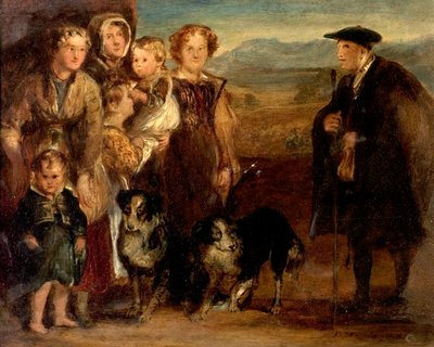 Rodzina góralska, 1823 autorstwa David Wilkie