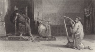 Psalm Dawida autorstwa David Wilkie
