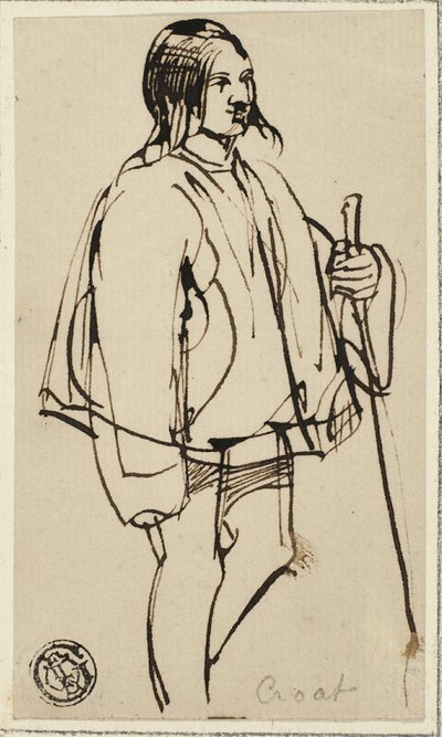 Chorwacki Chłop autorstwa David Wilkie