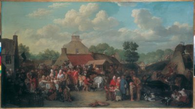 Targi Pitlessie autorstwa David Wilkie
