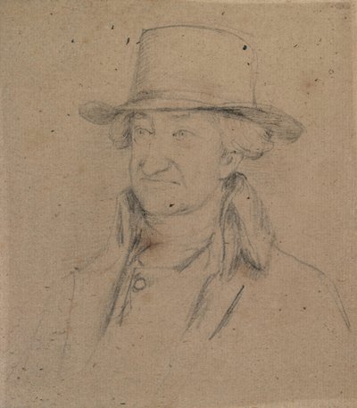 Portret dżentelmena w kapeluszu autorstwa David Wilkie