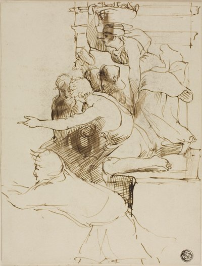 Szkic z Eskurialu autorstwa David Wilkie