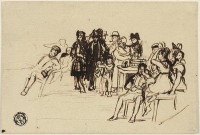Studium dla właściwej grupy autorstwa David Wilkie