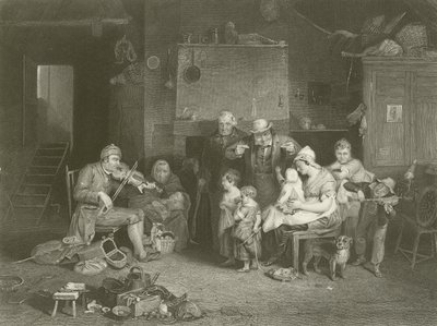 Ślepy Skrzypek autorstwa David Wilkie