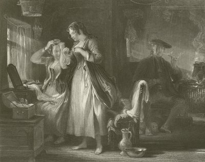 Toaleta w domku autorstwa David Wilkie