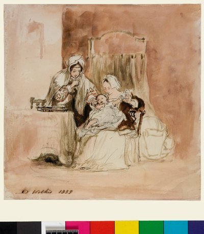 Wizyta babci autorstwa David Wilkie