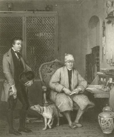List wprowadzający autorstwa David Wilkie