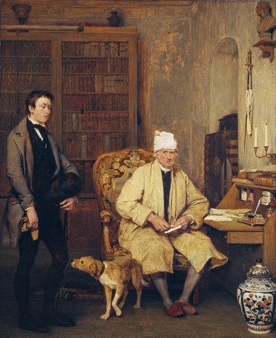 List wprowadzający autorstwa David Wilkie