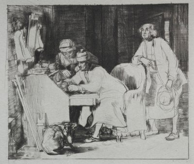 Zaginiony paragon, 1824. autorstwa David Wilkie