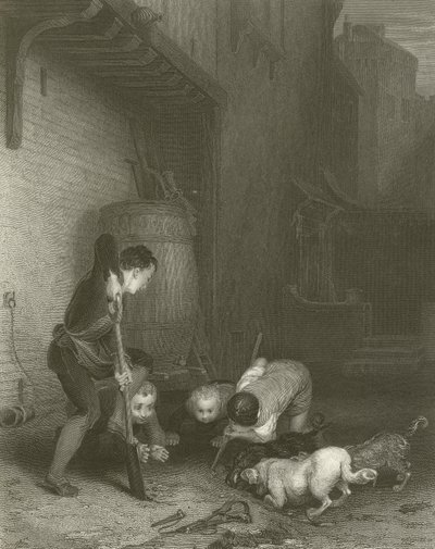 Łowcy szczurów autorstwa David Wilkie