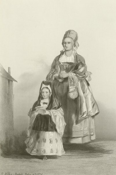 Senoritta i jej pielęgniarka autorstwa David Wilkie