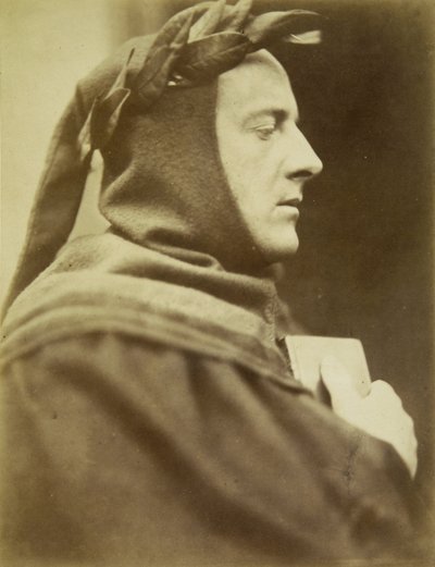 Prerafaelici: John Everett Millais (1829-1896) jako Dante par Wynfield, David Wilkie (1837-1887) autorstwa David Wilkie Wynfield