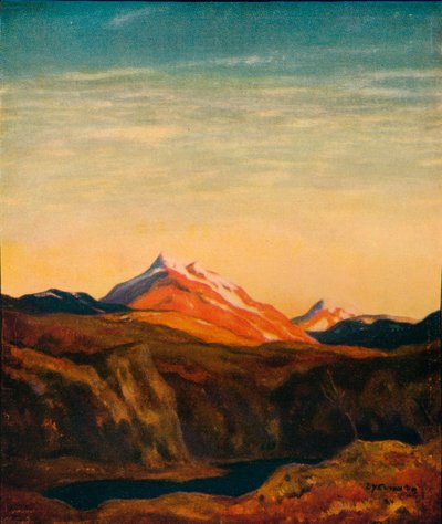 Ben Cruachan, ok. 1922 r. autorstwa David Young Cameron