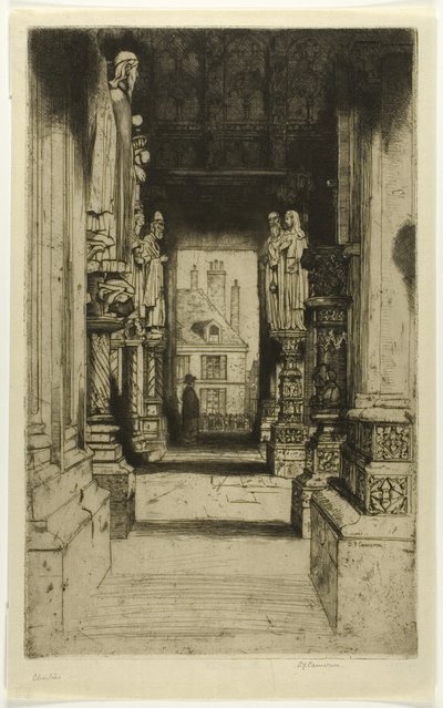 Chartres autorstwa David Young Cameron