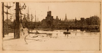 Łuk Królewski (wieczór) autorstwa David Young Cameron