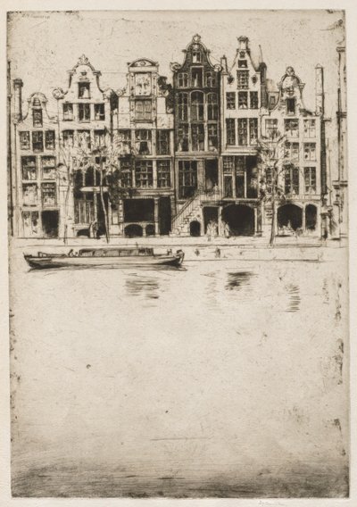Pamięć o Amsterdamie autorstwa David Young Cameron