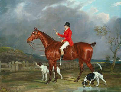 Łowca i psy, 1824 autorstwa David of York Dalby