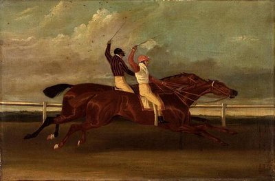 „Actaeon bijący Memnona”, w Great Subscription Purse w Yorku, sierpień 1826 r autorstwa David of York Dalby