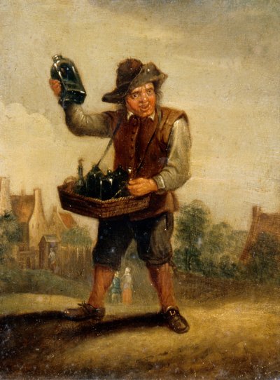 Smak, ok. 1800 (olej na panelu) autorstwa David the Younger (after) Teniers