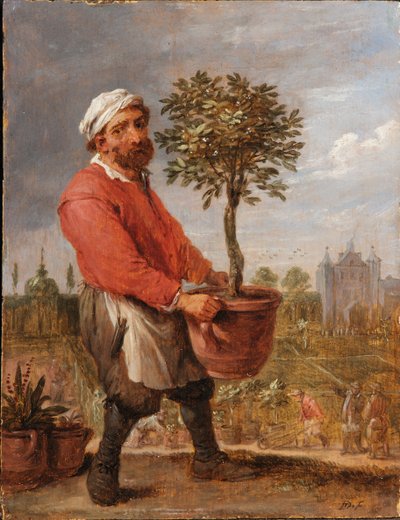 Alegoria czterech pór roku: wiosna autorstwa David Teniers the Younger