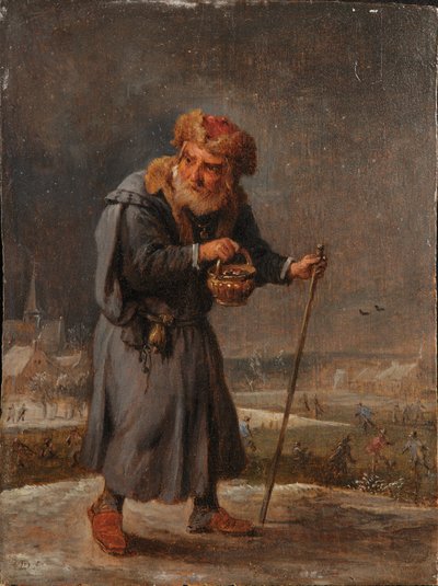 Alegoria czterech pór roku: zima autorstwa David Teniers the Younger