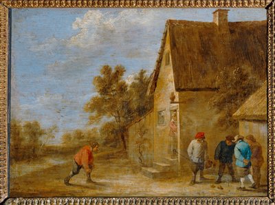 Les Joueurs de boules ... autorstwa David the Younger Teniers