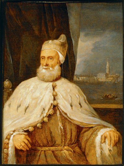 Portret doży Francesco Donato ... (obraz na płótnie) autorstwa David the Younger Teniers
