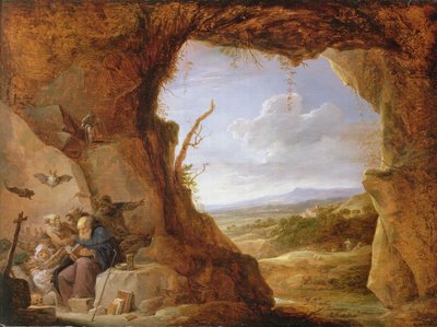Kuszenie św. Antoniego autorstwa David Teniers the Younger