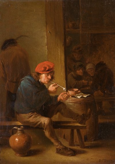 Palacz autorstwa David Teniers the Younger