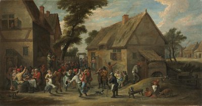 Festiwal wiejski, ok. 1646-50 (olej na płótnie) autorstwa David the Younger Teniers