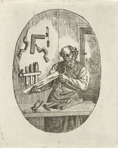 Timmerman autorstwa David van der Kellen