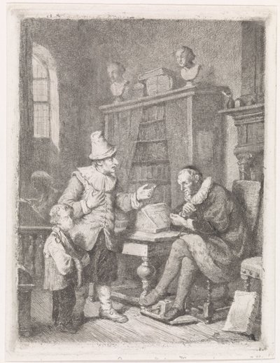 U prawnika autorstwa David van der Kellen